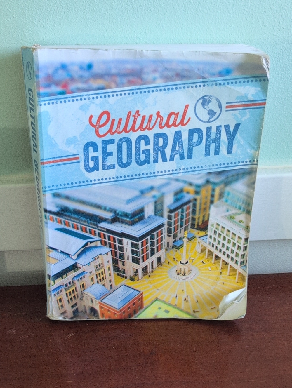 Cultural Geography Hardcover Textbook - Blue & Yellow Cover